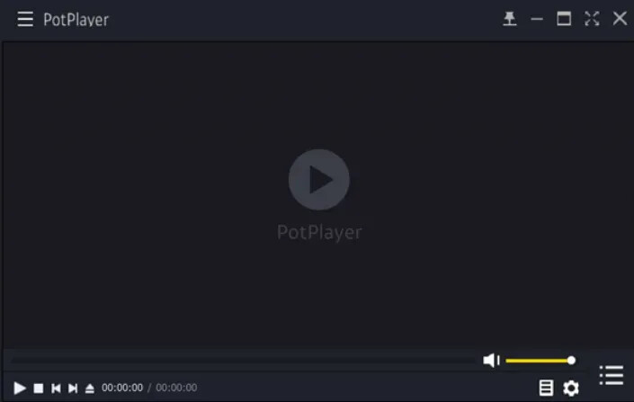 PotPlayer 播放界面